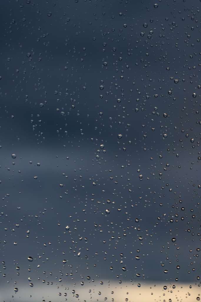 water droplets describing history.